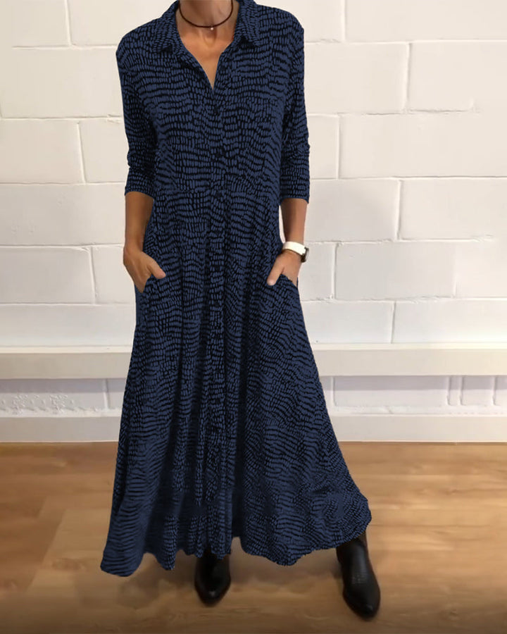 Ferry™ – Flowing Shirt Maxi Dress