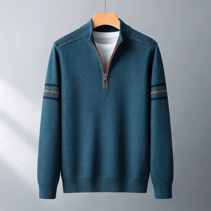 Russel™ - Modern Half-Zip Sweater Ease