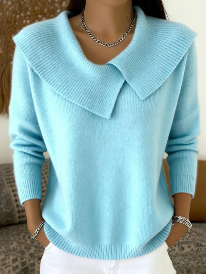 Neri™ - Warm Sweater with Soft Collar