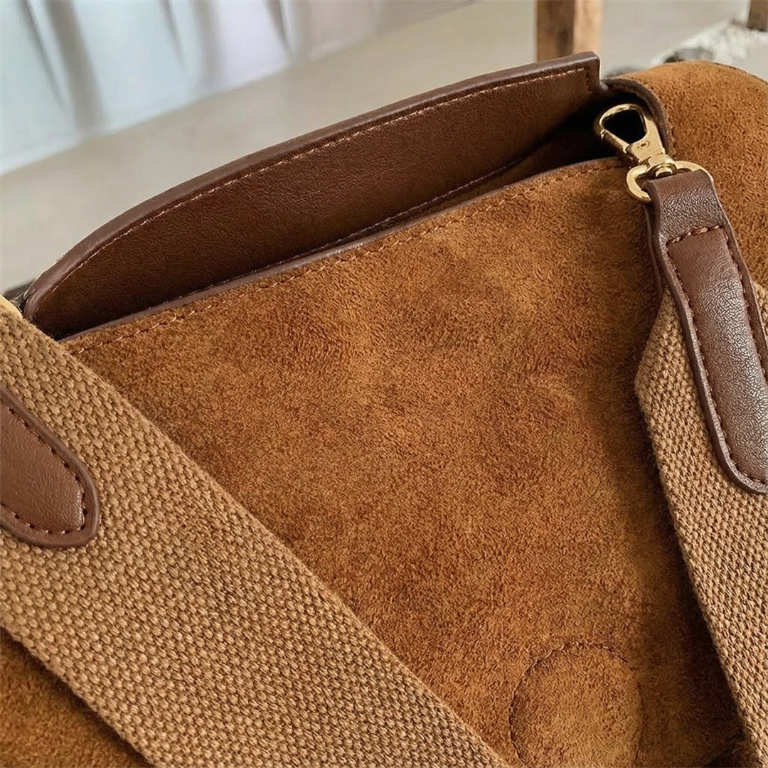 Belda™ - Soft Suede Everyday Crossbody Tote