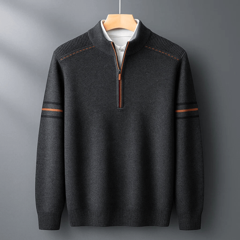 Russel™ - Modern Half-Zip Sweater Ease