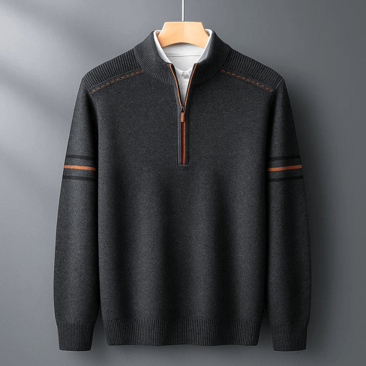 Russel™ - Modern Half-Zip Sweater Ease