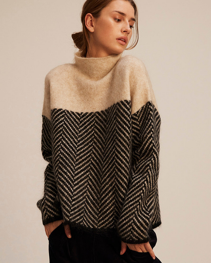 Norah™ - Cotton Turtleneck Sweater