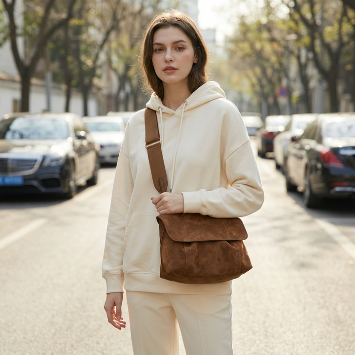 Belda™ - Soft Suede Everyday Crossbody Tote