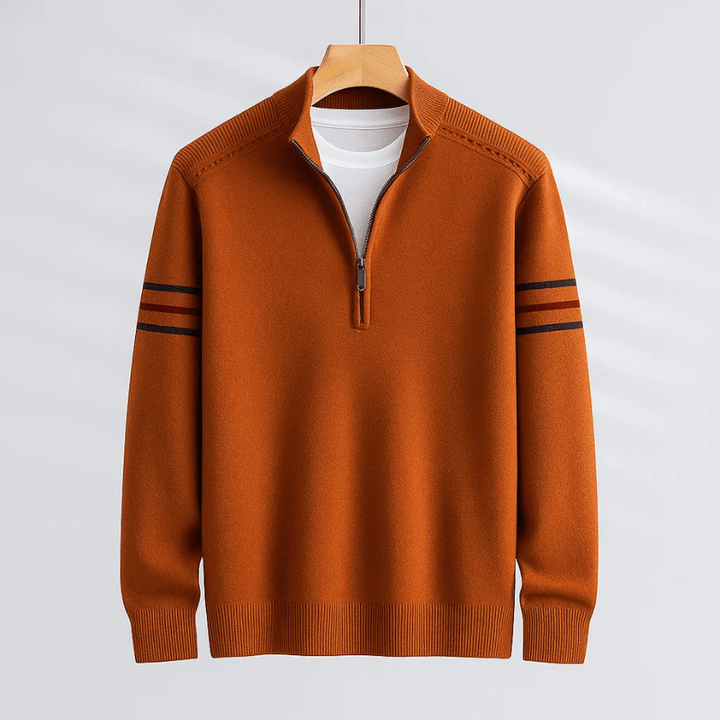 Russel™ - Modern Half-Zip Sweater Ease