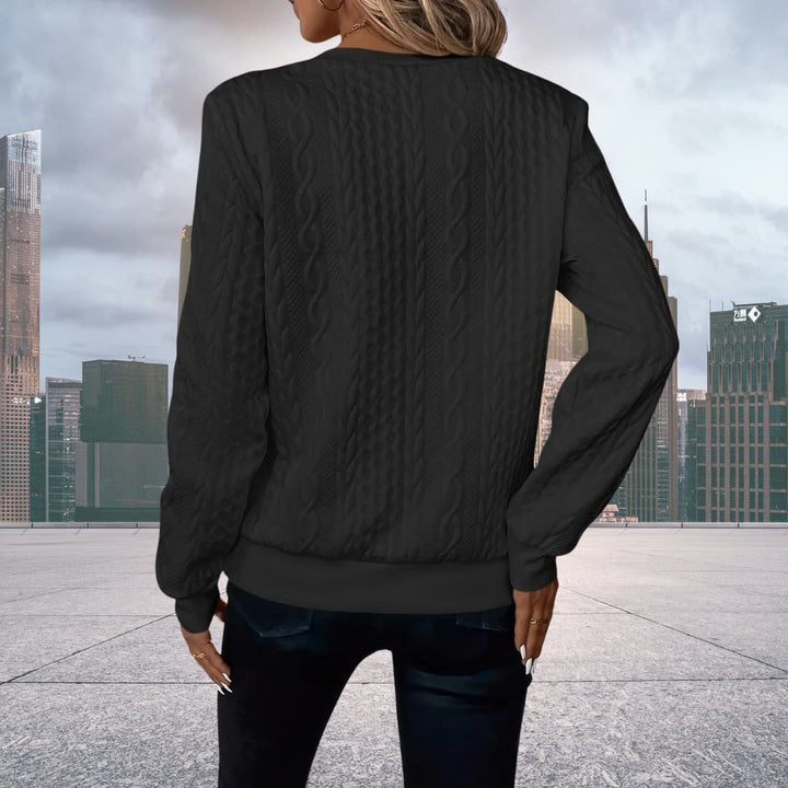 Florence™ - Cable-Knit Zip Front Sweater