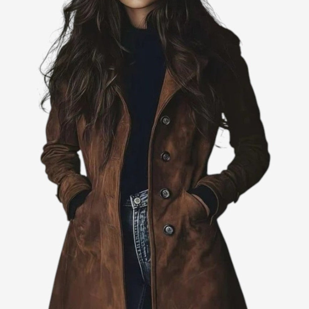 Sygrid™ – Timeless Long Coat with Elegant Silhouette