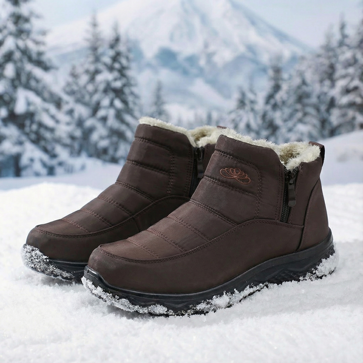 Pery™ - Fleece Comfort Boots Low