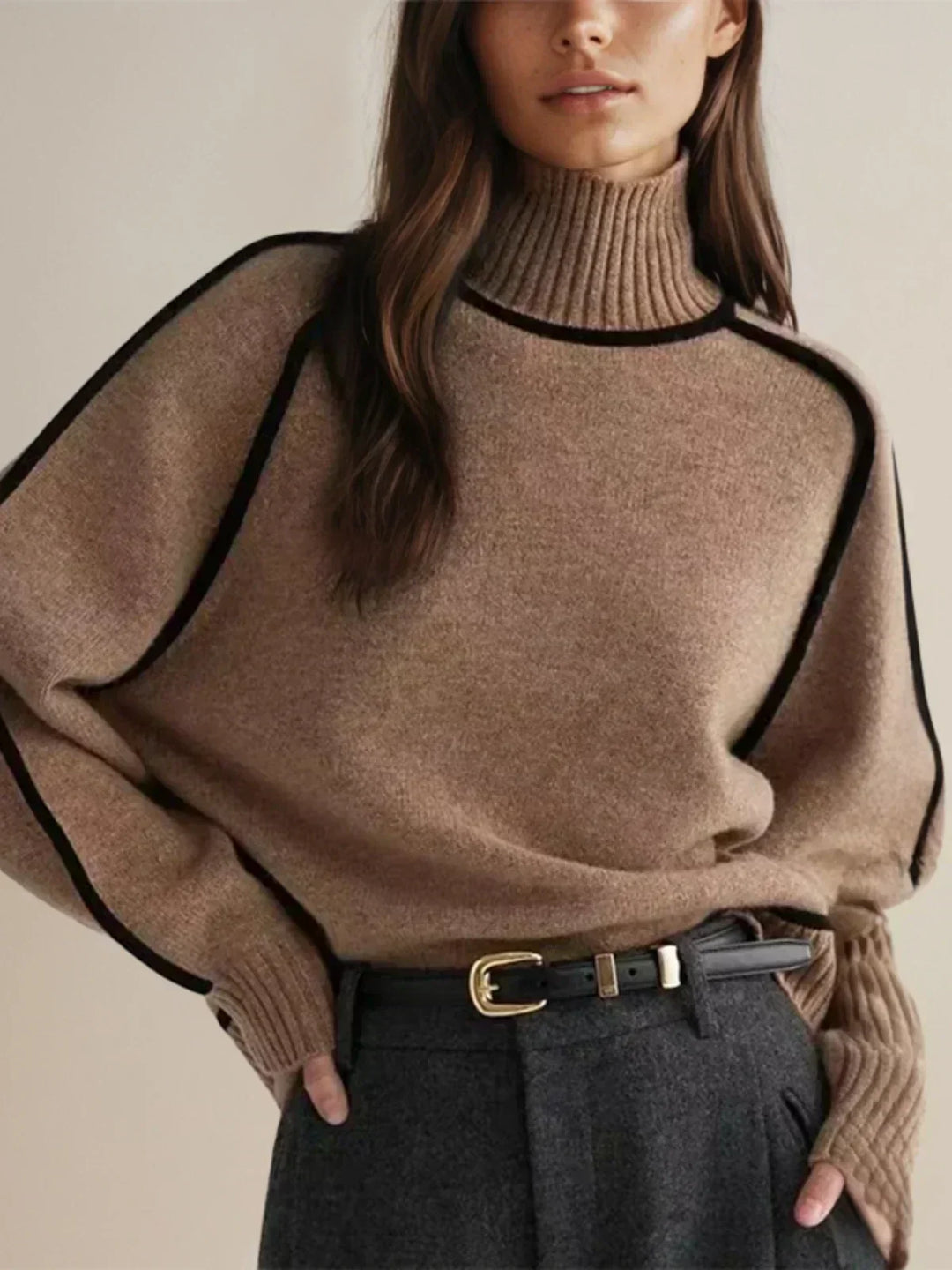 Donna™ - Elegant Turtleneck sweater