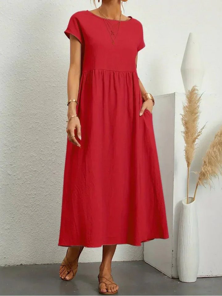 Anney™ – Relaxed & Stylish Midi Dress