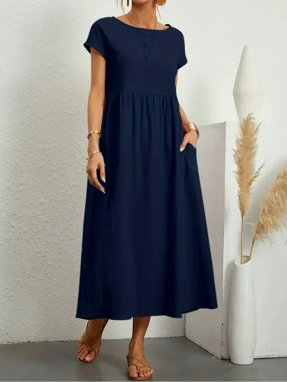 Anney™ – Relaxed & Stylish Midi Dress
