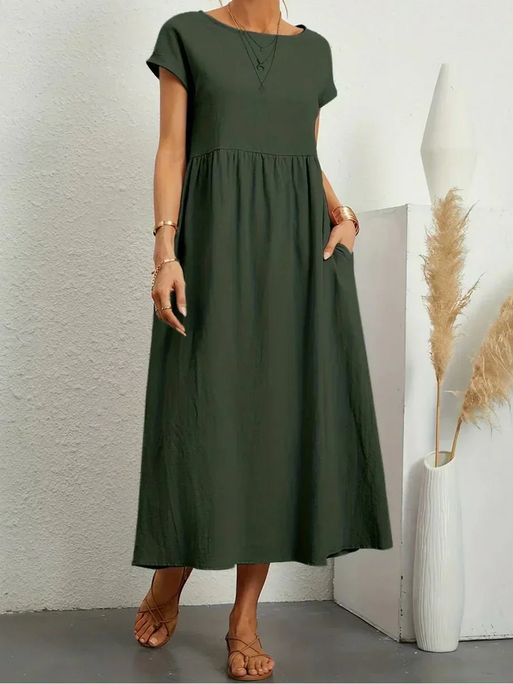 Anney™ – Relaxed & Stylish Midi Dress