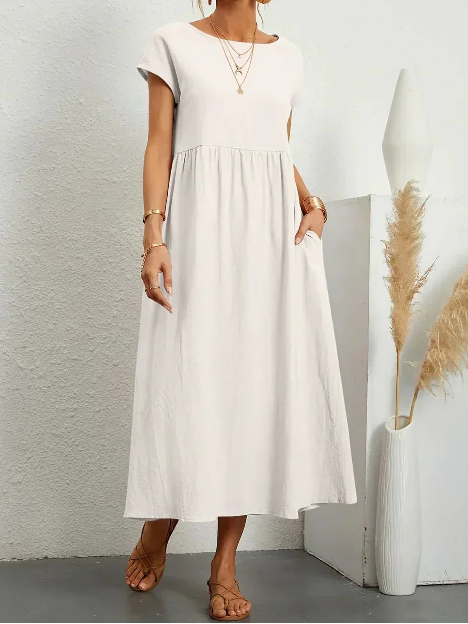 Anney™ – Relaxed & Stylish Midi Dress