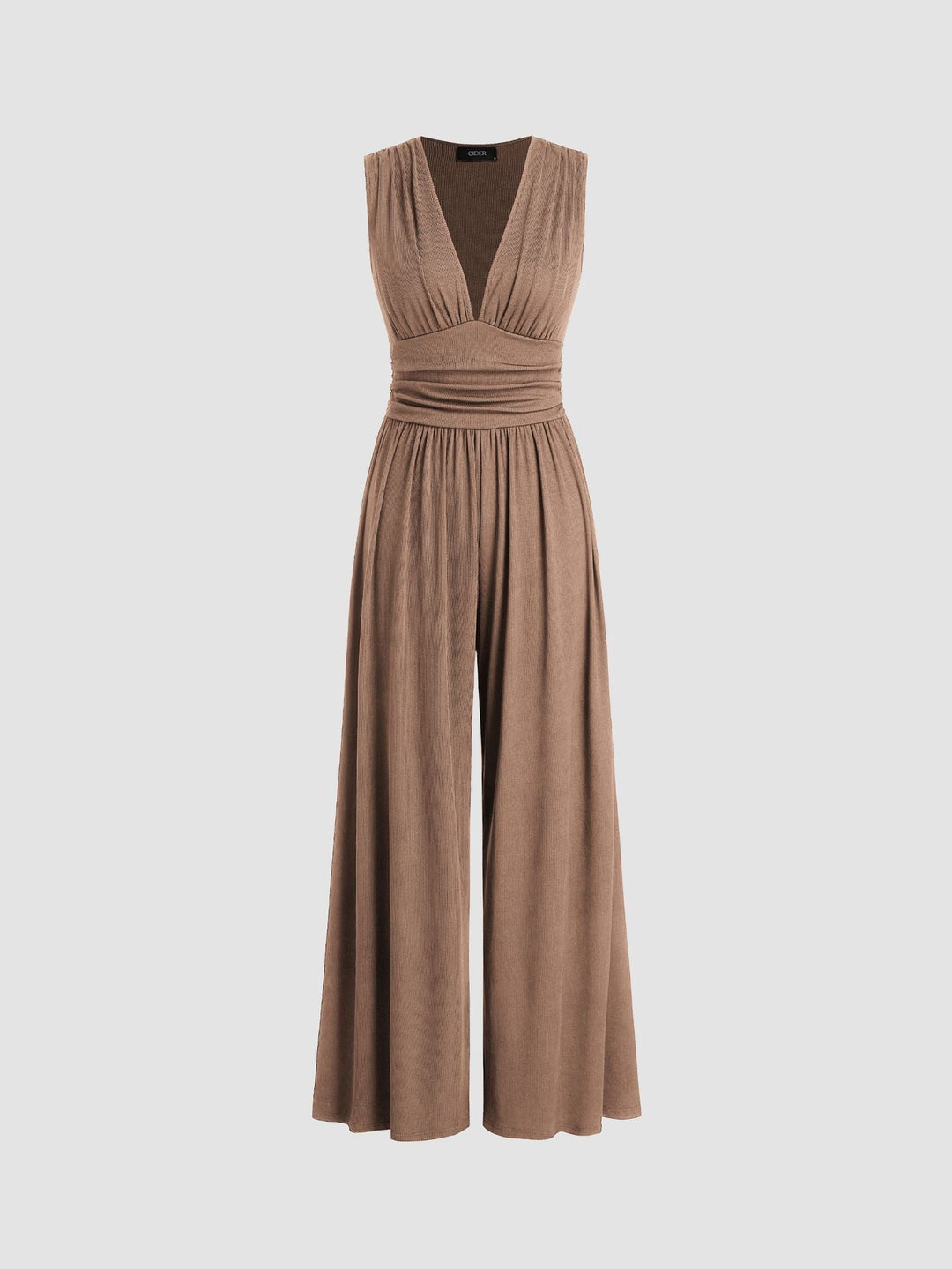 Juvy™ – Chic Sleeveless Wide-Leg Jumpsuit