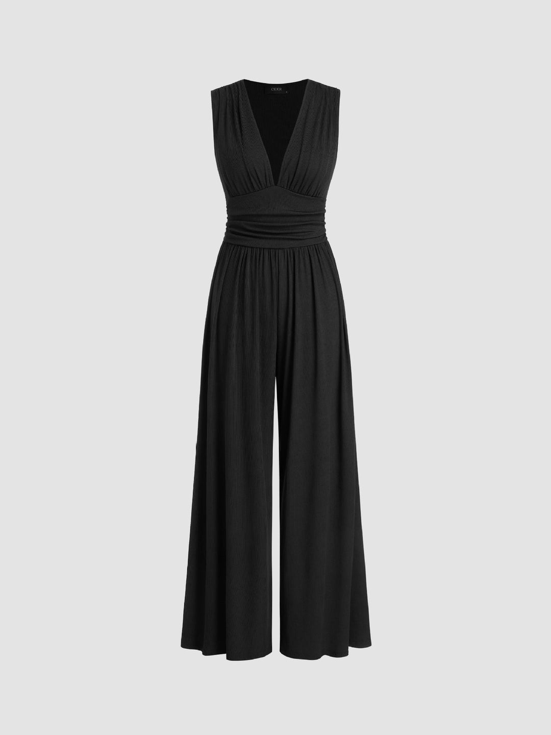 Juvy™ – Chic Sleeveless Wide-Leg Jumpsuit