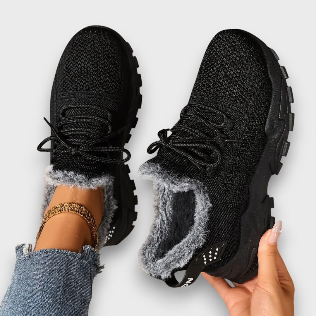 Jean™ – Cozy Lace-Up Winter Sneakers