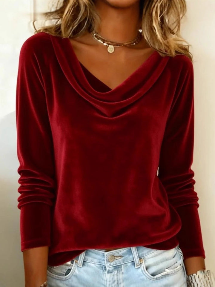 Zai™ - Long Sleeve Elegant Top