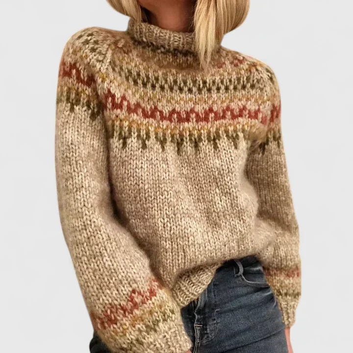 Teresa™ - Heritage Nordic Knit Sweater