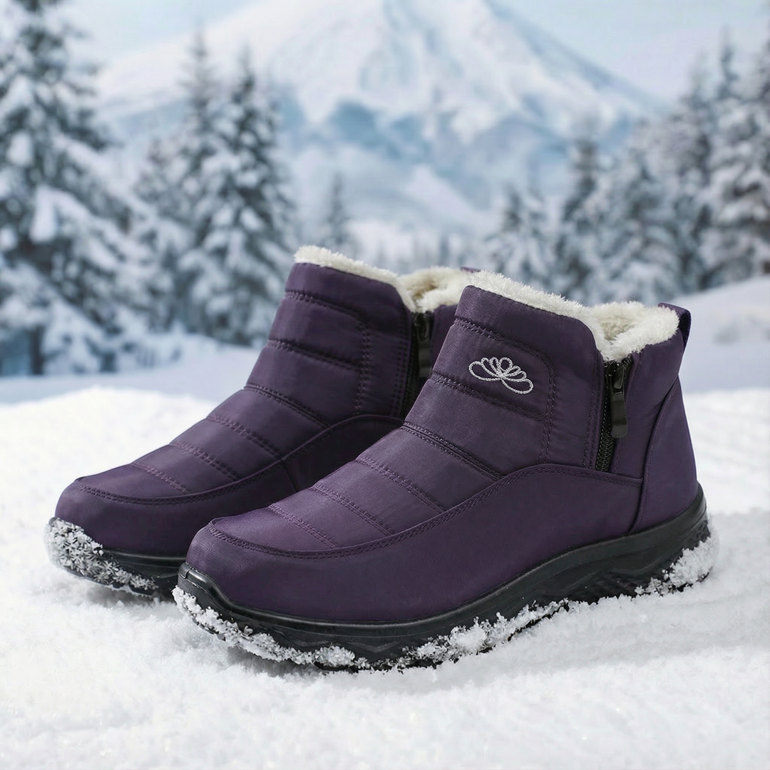 Pery™ - Fleece Comfort Boots Low