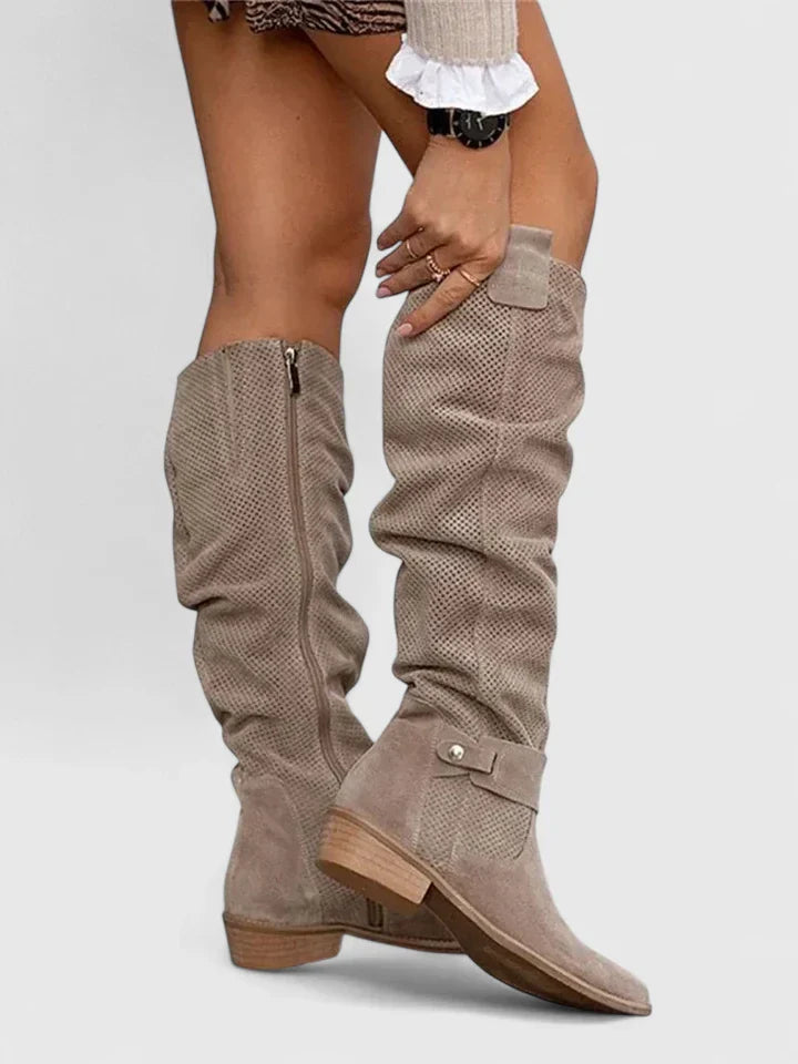 Ann™ - Elegant Knee High Boots