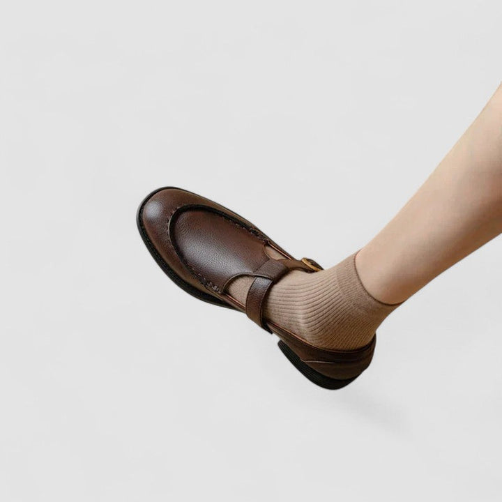 Zhelynne™ | Orthopedic Square-Toe Mary Jane Shoes