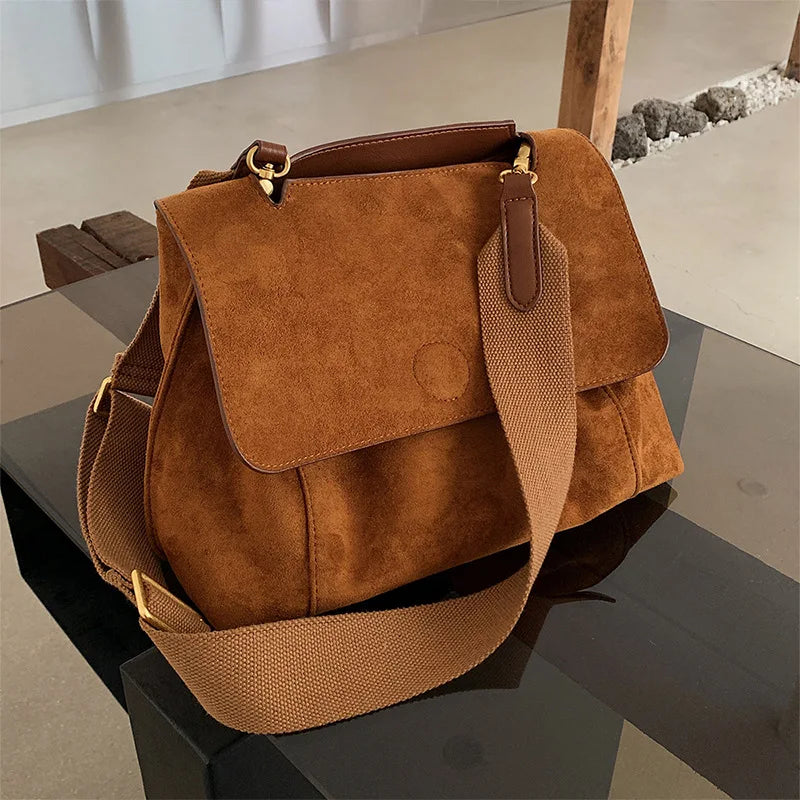 Belda™ - Soft Suede Everyday Crossbody Tote
