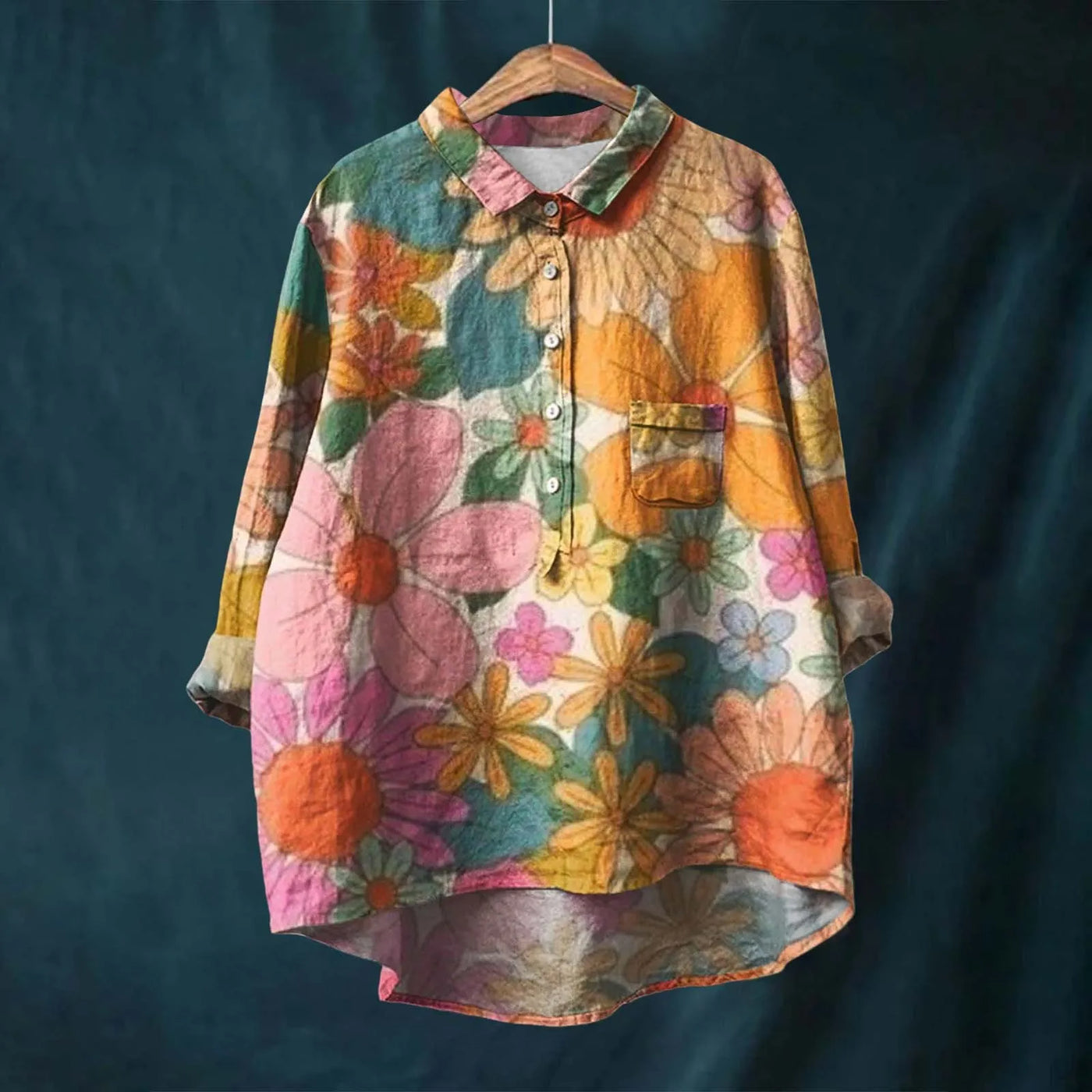 Hannah™ - Floral Print Blouse