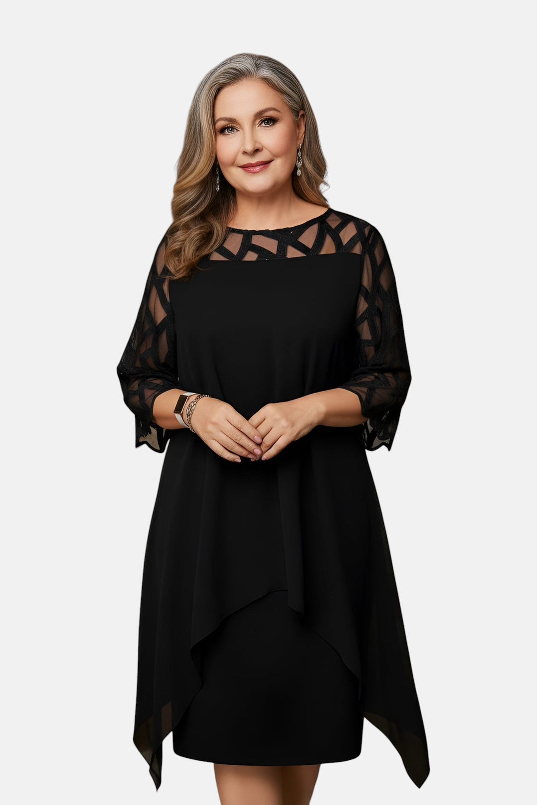 Yolanda™ - Flattering and Comfortable Belly-friendly Dress