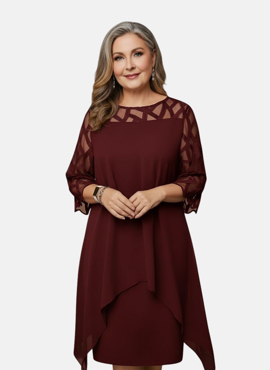 Yolanda™ - Flattering and Comfortable Belly-friendly Dress