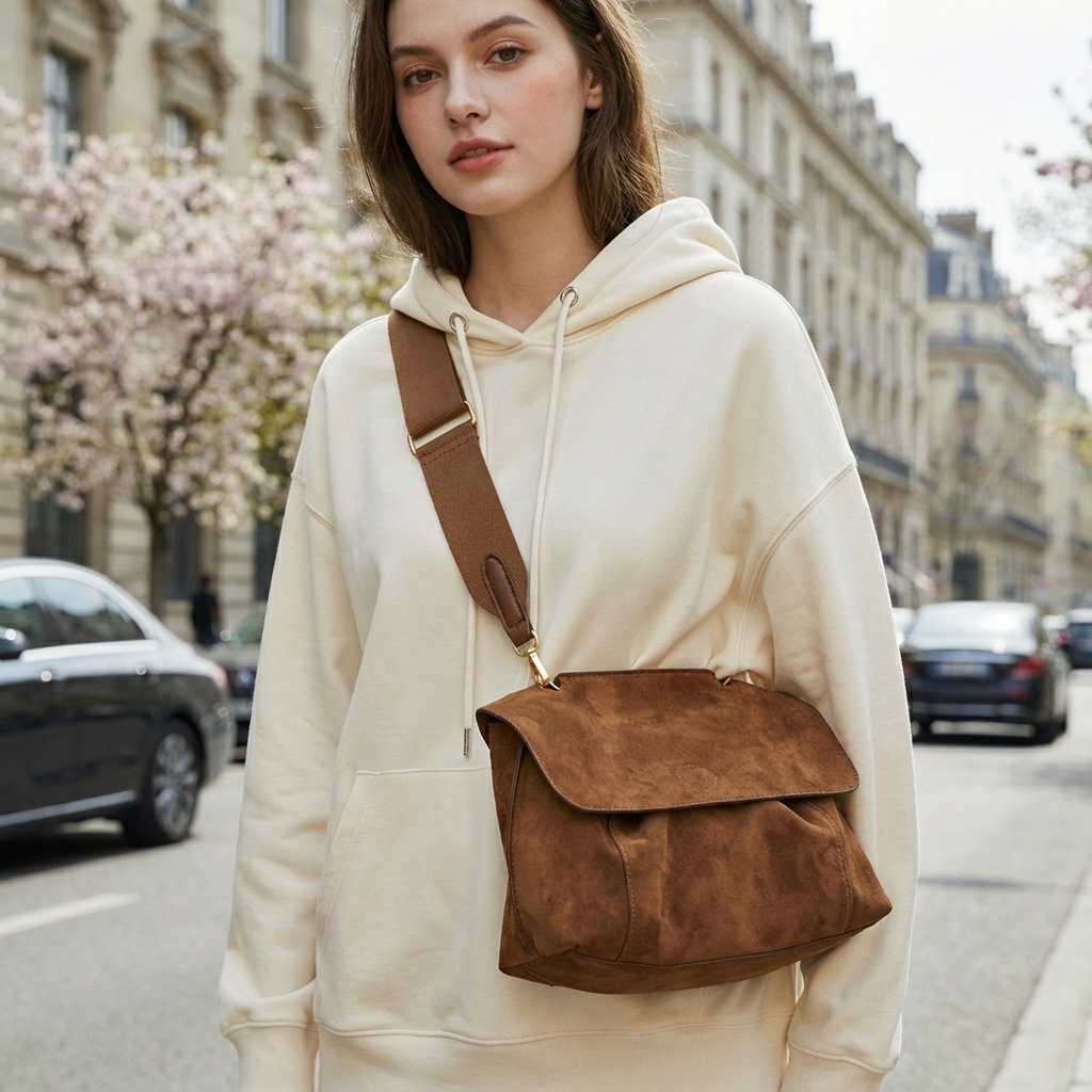 Belda™ - Soft Suede Everyday Crossbody Tote