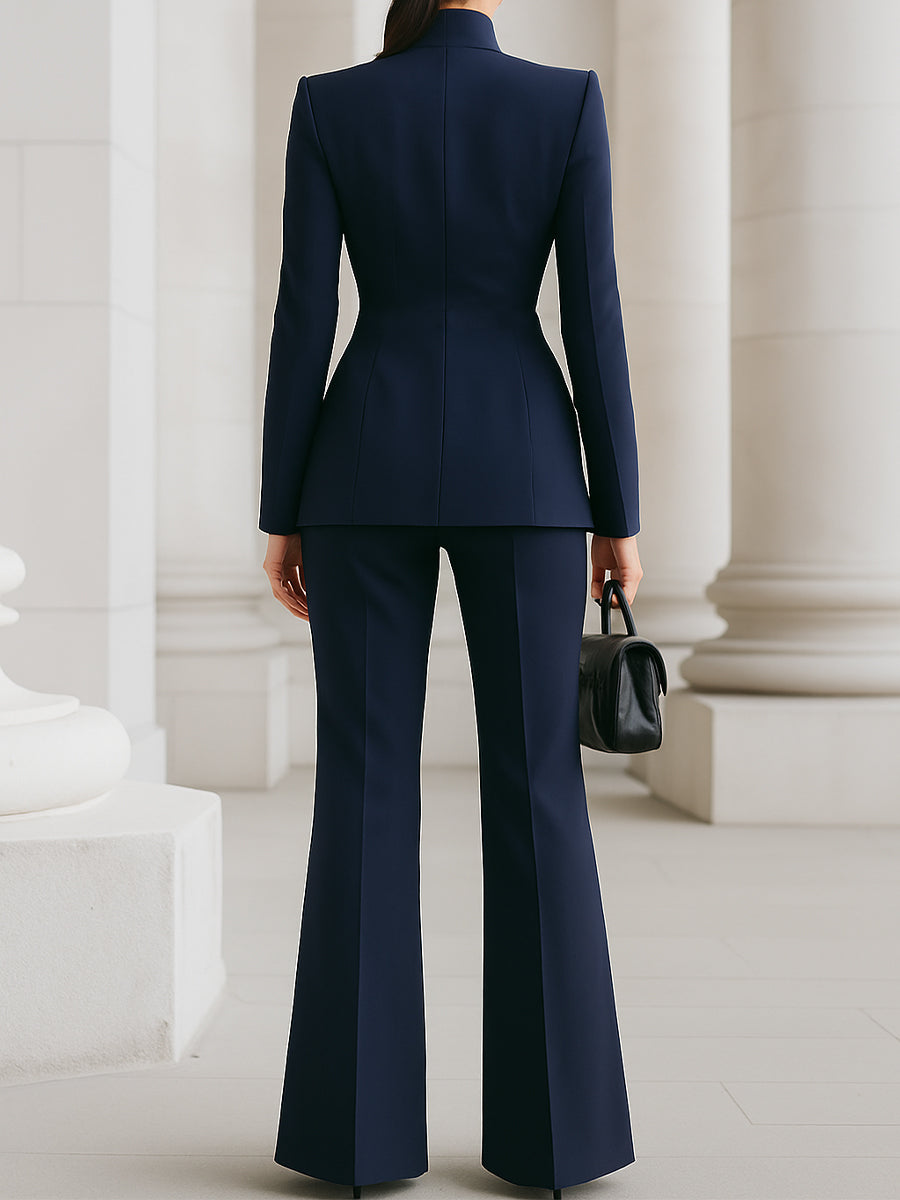 Kim™ - Elegant Blazer & Trouser Suit Set