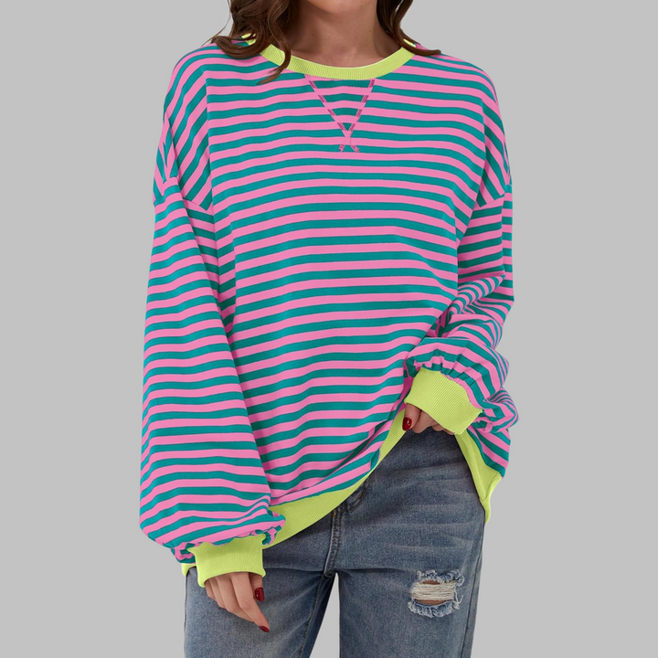 Lucey™ - Casual Striped Sweater