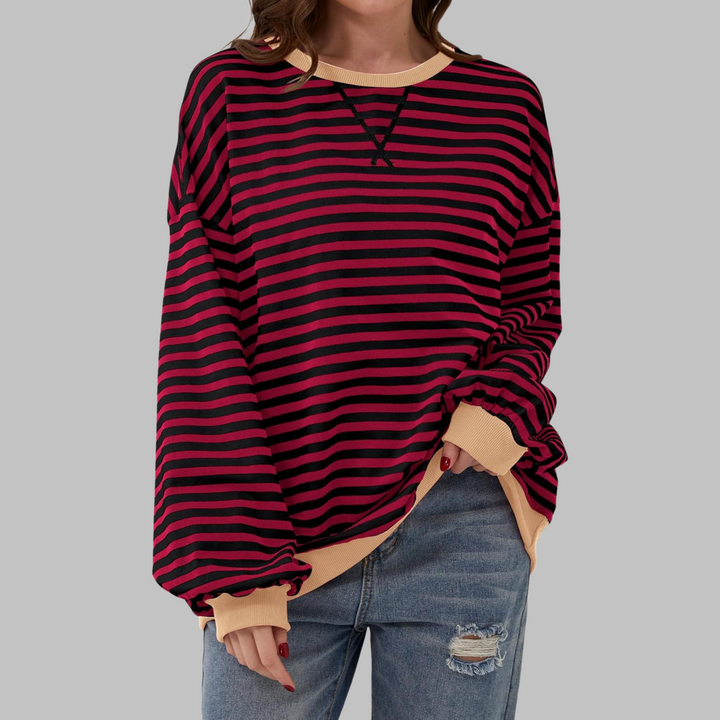 Lucey™ - Casual Striped Sweater