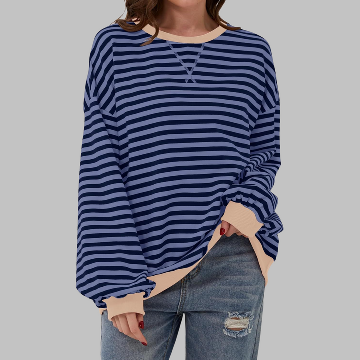 Lucey™ - Casual Striped Sweater