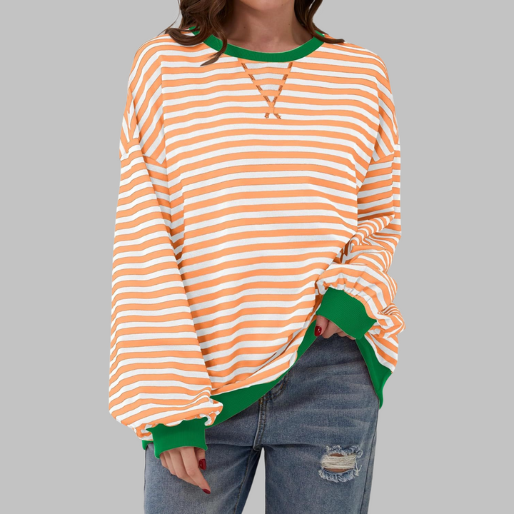 Lucey™ - Casual Striped Sweater