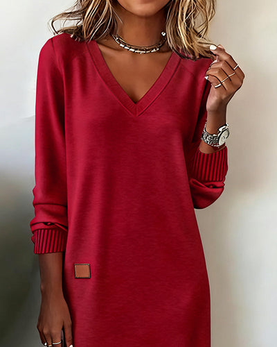 Megan™ - Elegant Knitted Sweater Dress