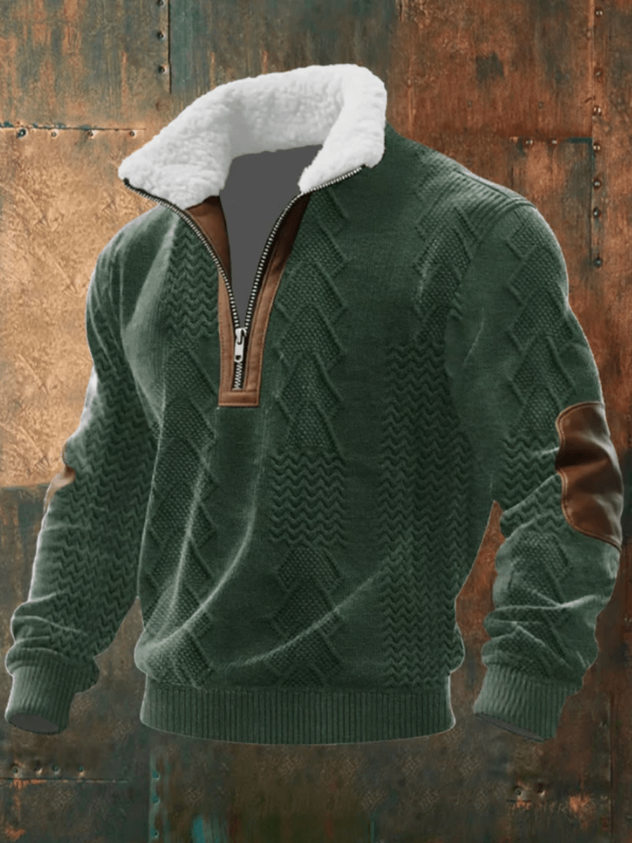 Will™ - Stylish and Comfortable Men's Sweater with Warm Fleece Collar