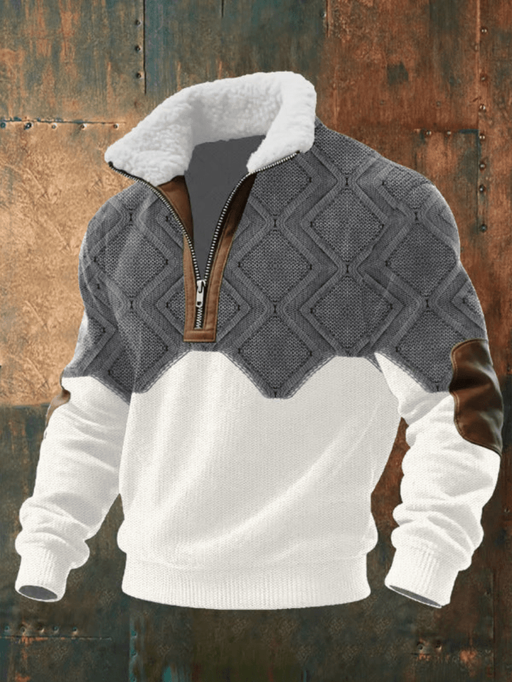 Will™ - Stylish and Comfortable Men's Sweater with Warm Fleece Collar