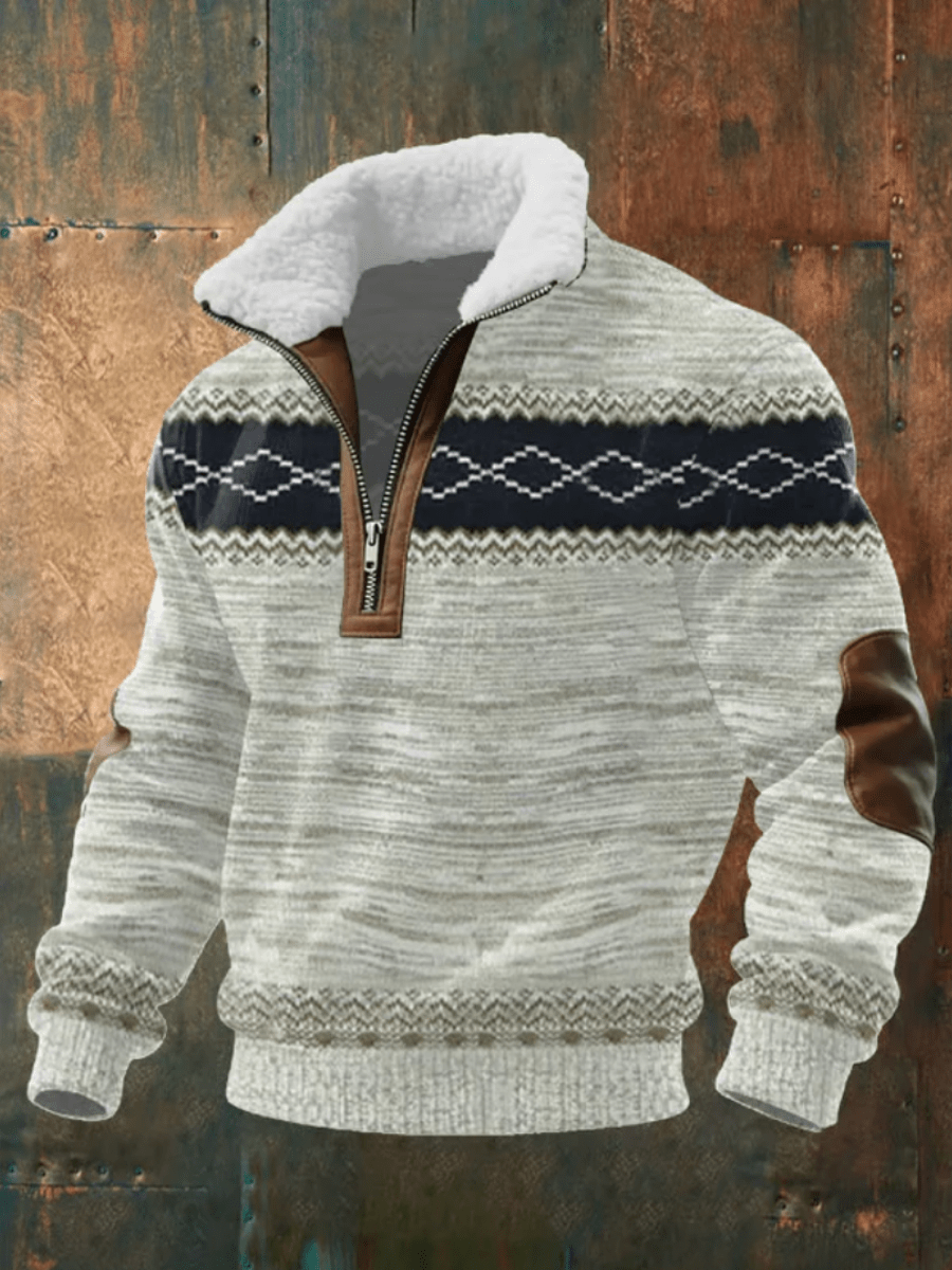 Will™ - Stylish and Comfortable Men's Sweater with Warm Fleece Collar