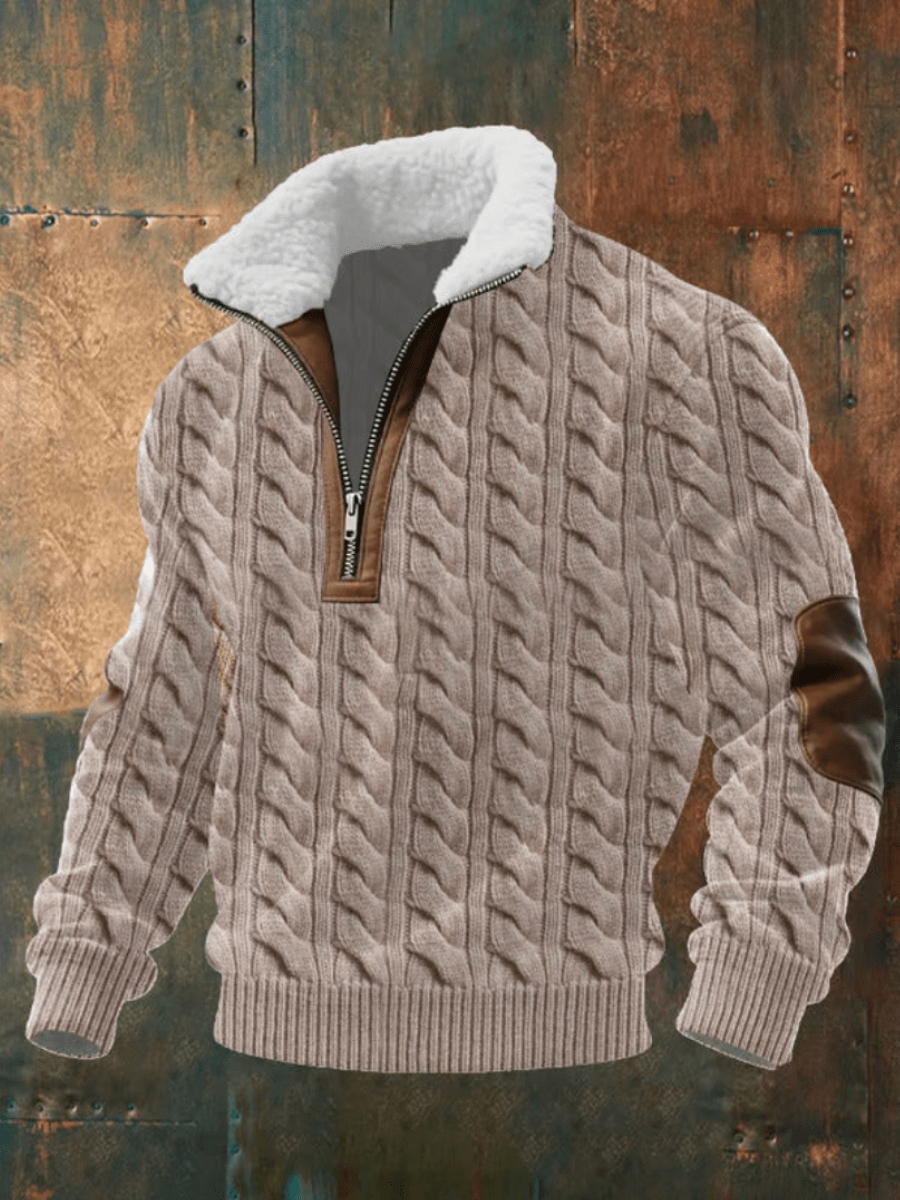 Will™ - Stylish and Comfortable Men's Sweater with Warm Fleece Collar