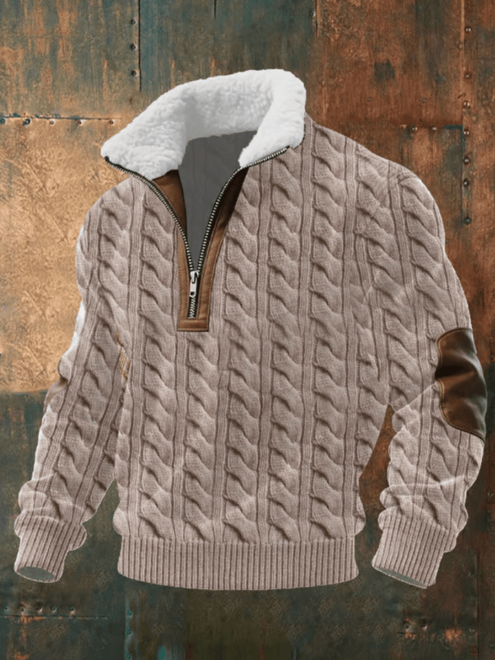 Will™ - Stylish and Comfortable Men's Sweater with Warm Fleece Collar