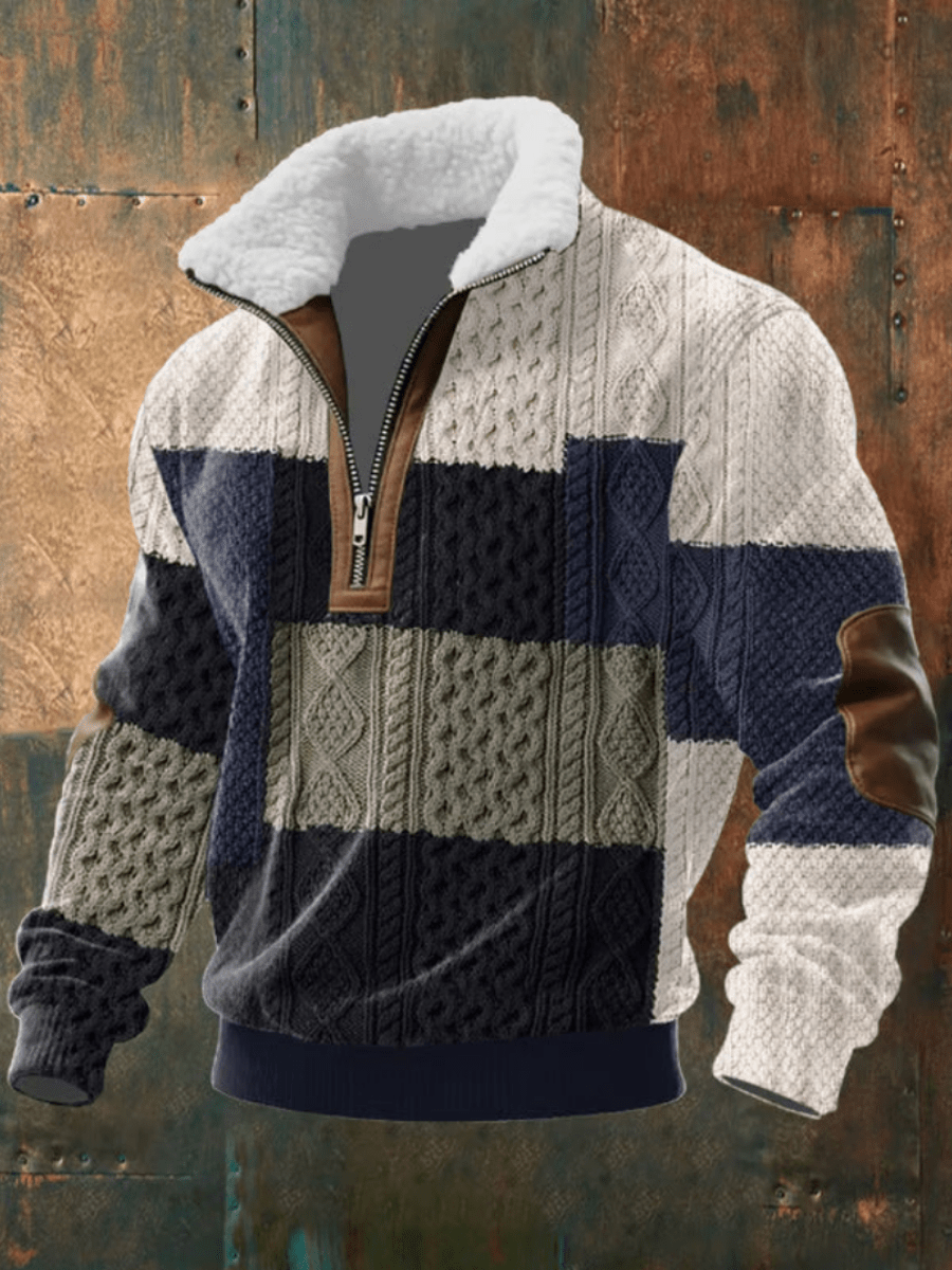 Will™ - Stylish and Comfortable Men's Sweater with Warm Fleece Collar