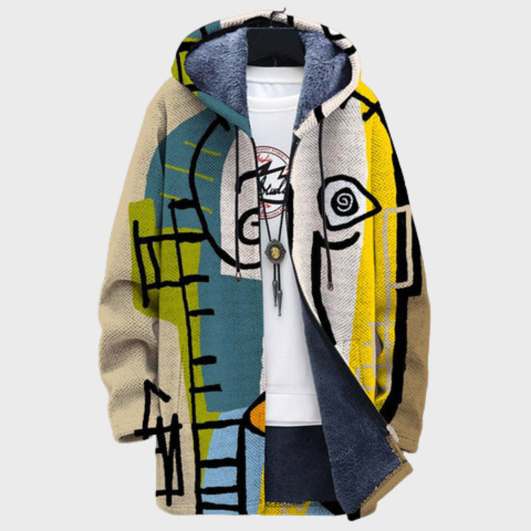 Ameliaz | A luxurious cardigan inspired by art