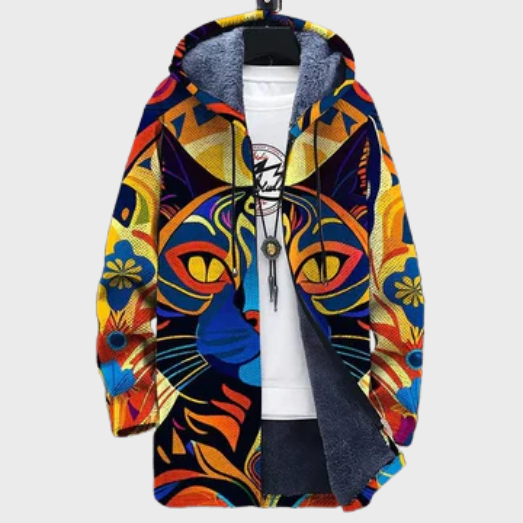 Nelia | A luxurious cardigan inspired by art