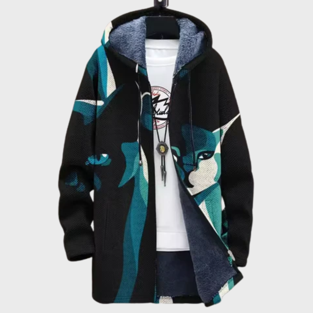 Mila | A luxurious cardigan inspired by art