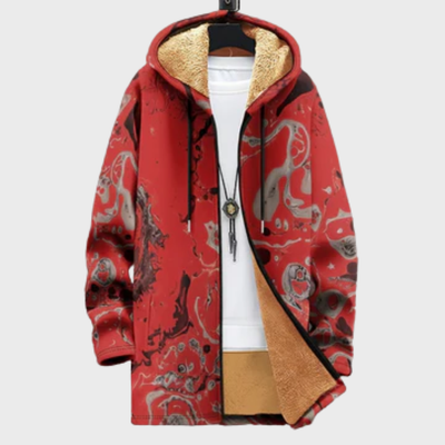 Scarlett | A luxurious cardigan inspired by art