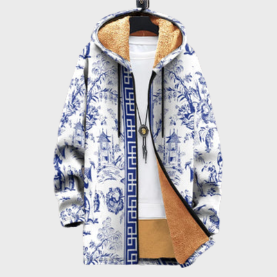 Ava | A luxurious cardigan inspired by art