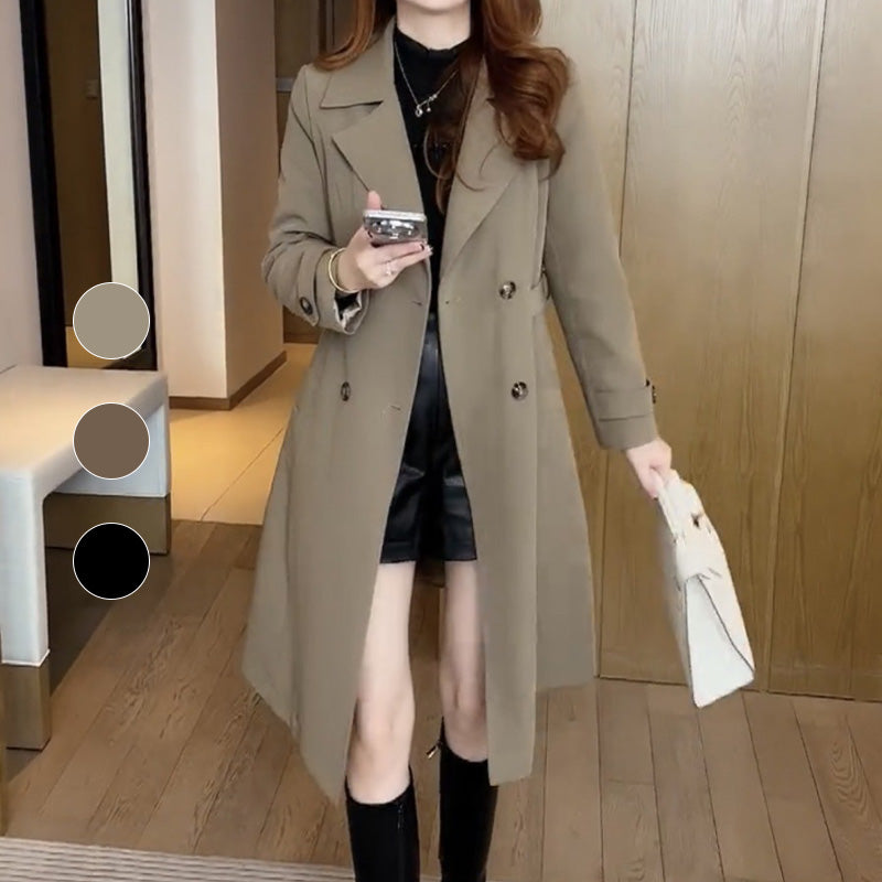 Rina™ - Sophisticated Trench Coat