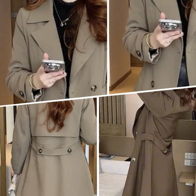 Rina™ - Sophisticated Trench Coat