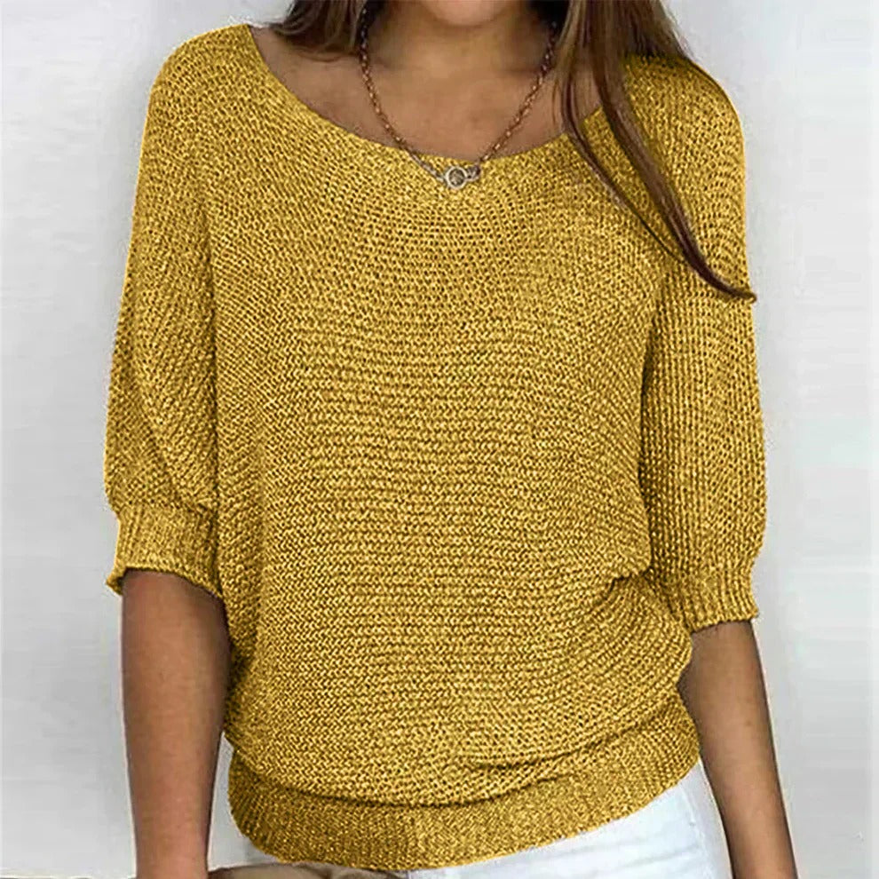 Nyssa - Women's Casual Knit Pullover top
